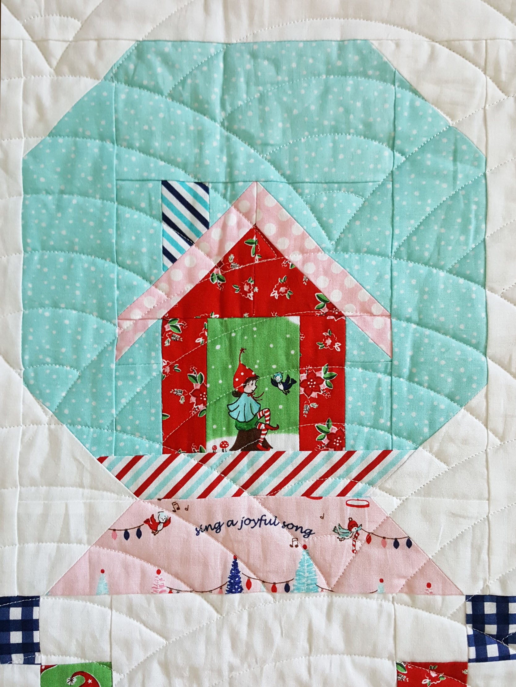 Winter Wonderland Quilt Pattern - PDF
