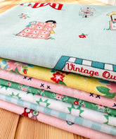 Aqua Quilt Fair #16 - 7 FQ