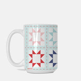 Star Quilt Large Mug - 15 oz.