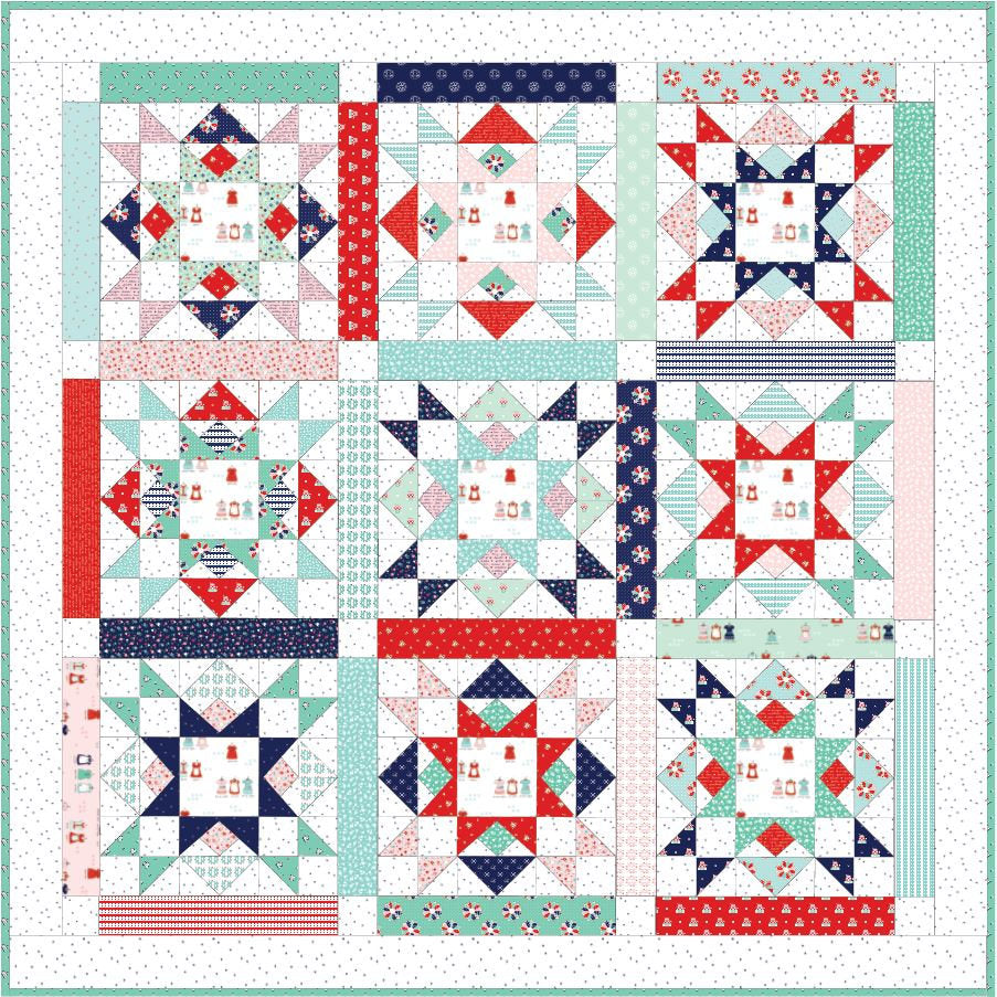 Joyful Quilt Pattern - PDF