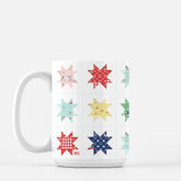 Scrappy Stars Mug - 15 oz
