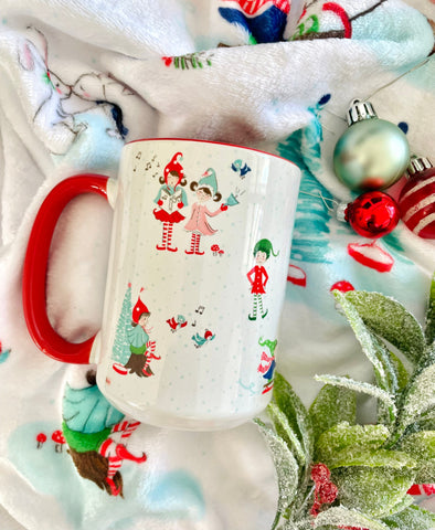 Pixie Noel Mug - 15 oz. - Christmas Winter Mug