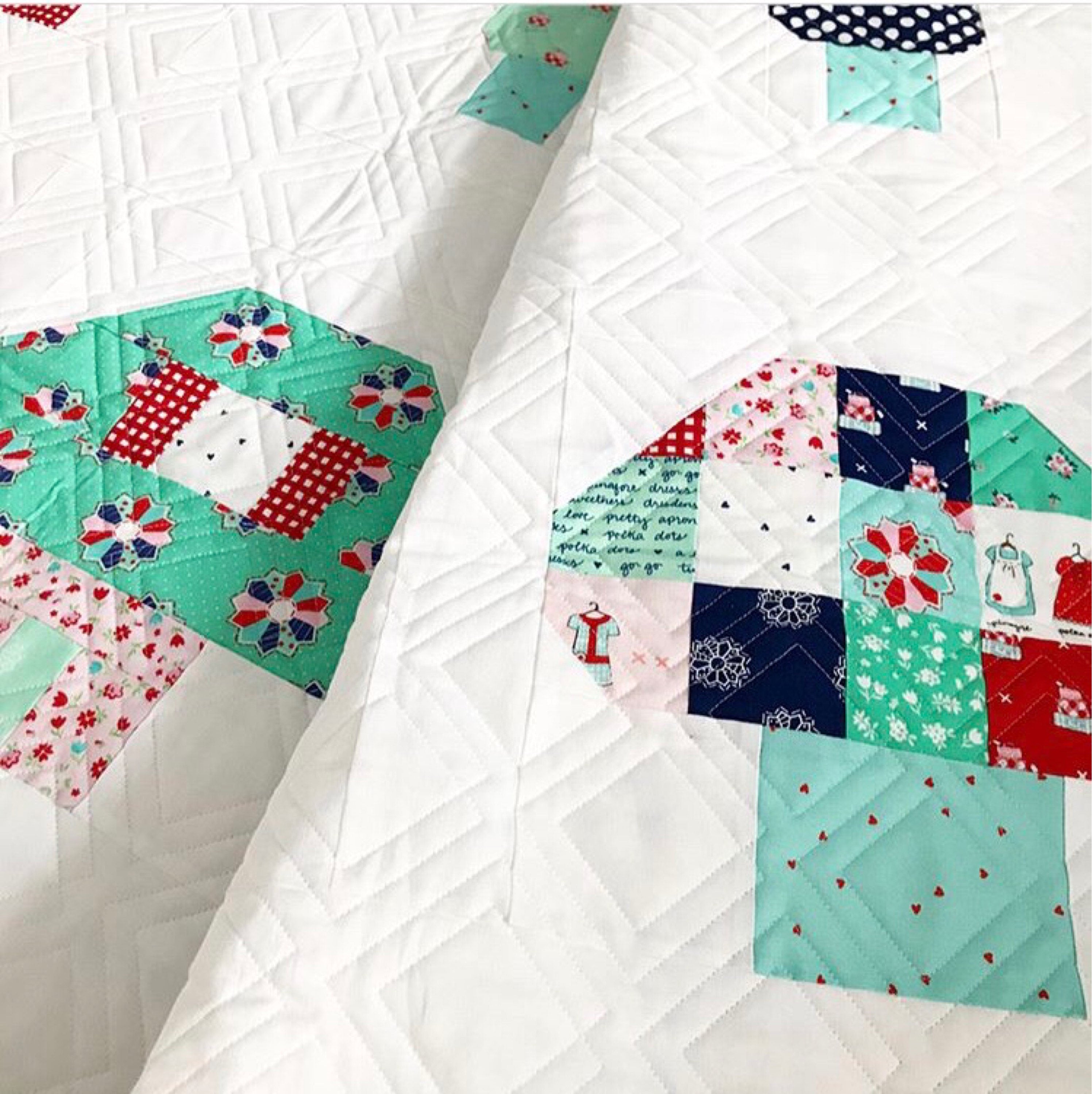A Nice Place to Live Quilt Pattern - PAPER