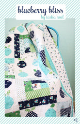Blueberry Bliss Quilt Pattern - PDF