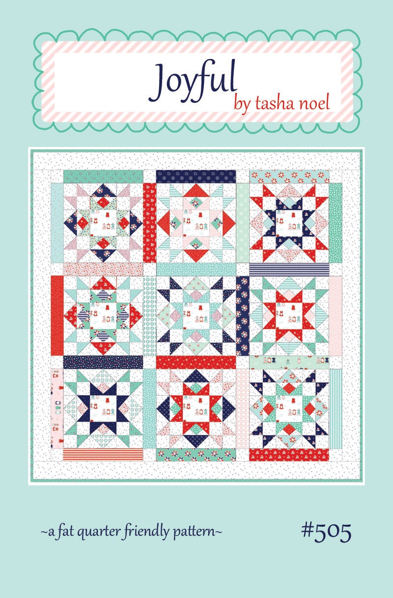 Joyful Quilt Pattern - PAPER