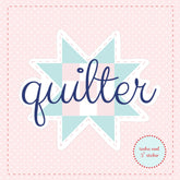 Quilt Star Sticker