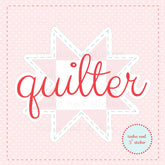Quilt Star Sticker