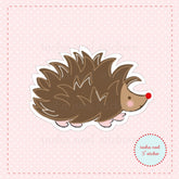 Hedgehog Woodland Sticker