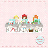 Sewing Class Vinyl Sticker