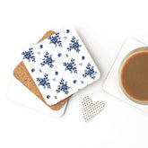 Simply Country Dark Blue - Cork Back Coaster