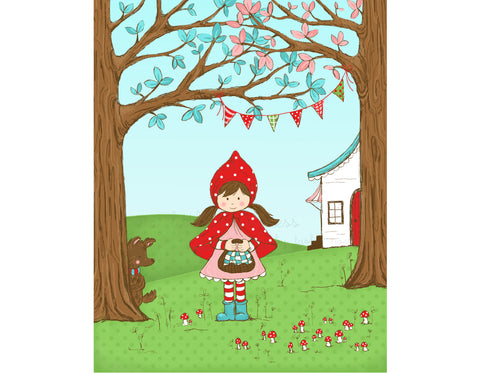 Little Red Riding Hood Illustration