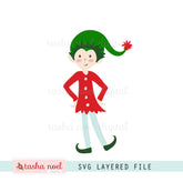 Pixie Boy SVG Layered File