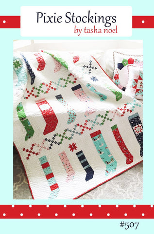 Pixie Stockings Quilt Pattern - Paper