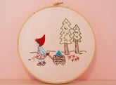 Woodland Walk Embroidery PATTERN - PDF