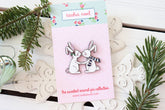 Winter Love Bunnies Enamel Pin