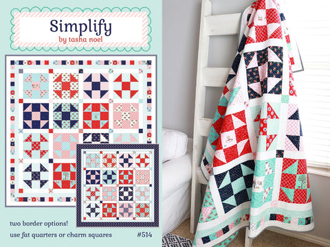 Simplify Quilt Pattern -PDF