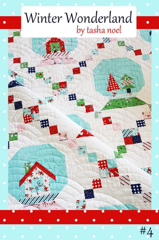 Winter Wonderland quilt pattern (Snowglobe quilt) - PDF