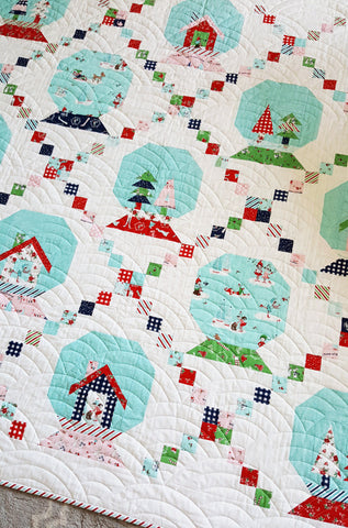 Winter Wonderland Quilt Pattern - PAPER