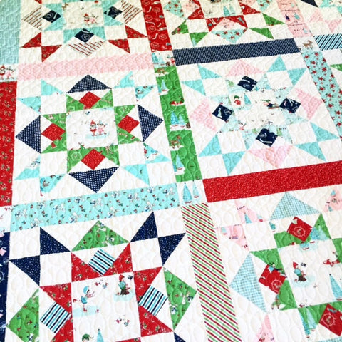 Joyful Quilt Pattern - PDF - Tasha Noel