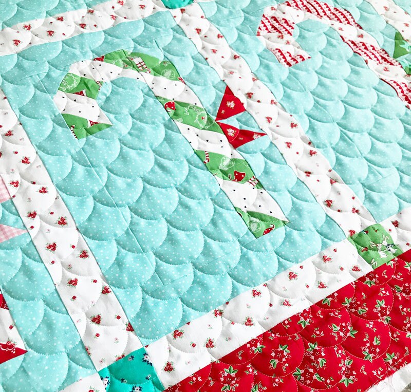 Candy Store Quilt Pattern Candy Cane Lane Quilt Pattern - PDF – TashaNoel