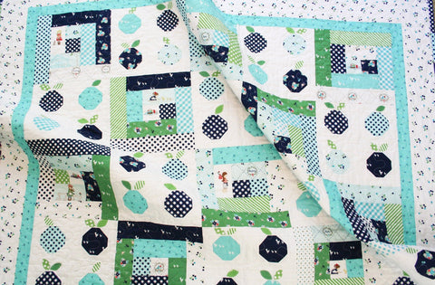 Blueberry Bliss Quilt Pattern - PDF insant download