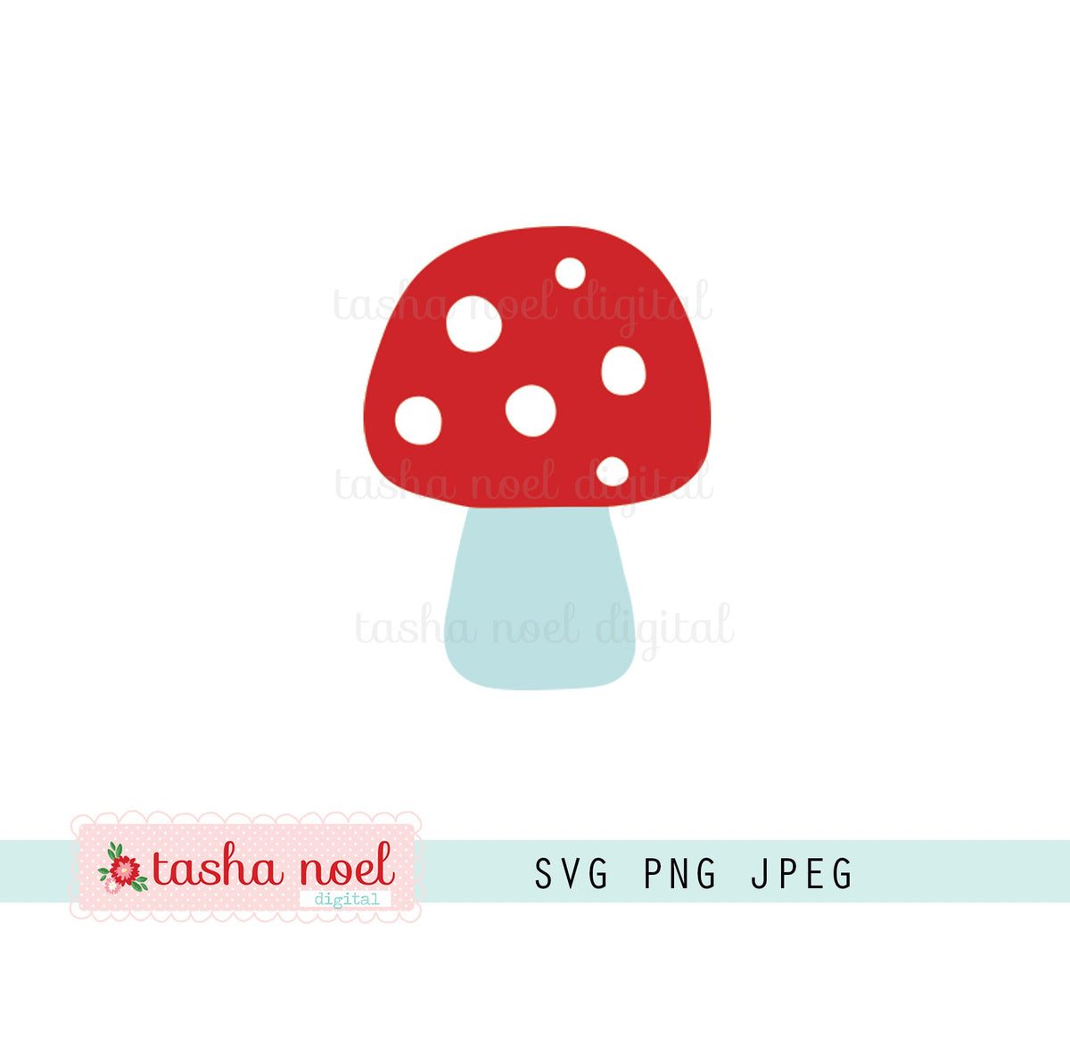 Woodland Mushroom SVG