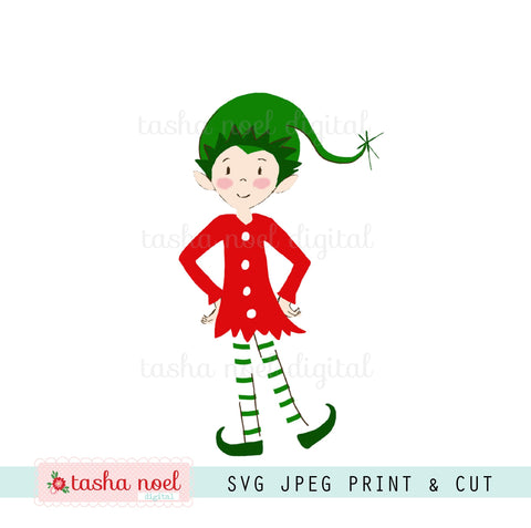 Pixie Boy SVG Print and Cut