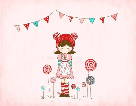 Miss Lolly Embroidery Pattern - PDF