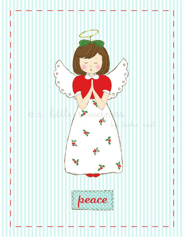 Christmas Angel Illustration