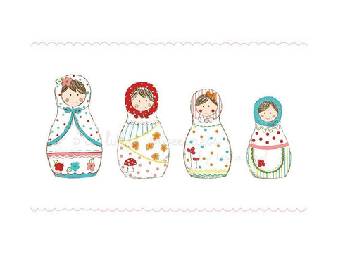 Russian Sweeties Illustration