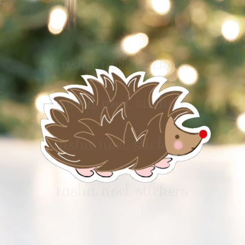 Hedgehog Woodland Sticker