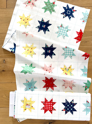 Quilt Fair Cheater Stars - 1 yard