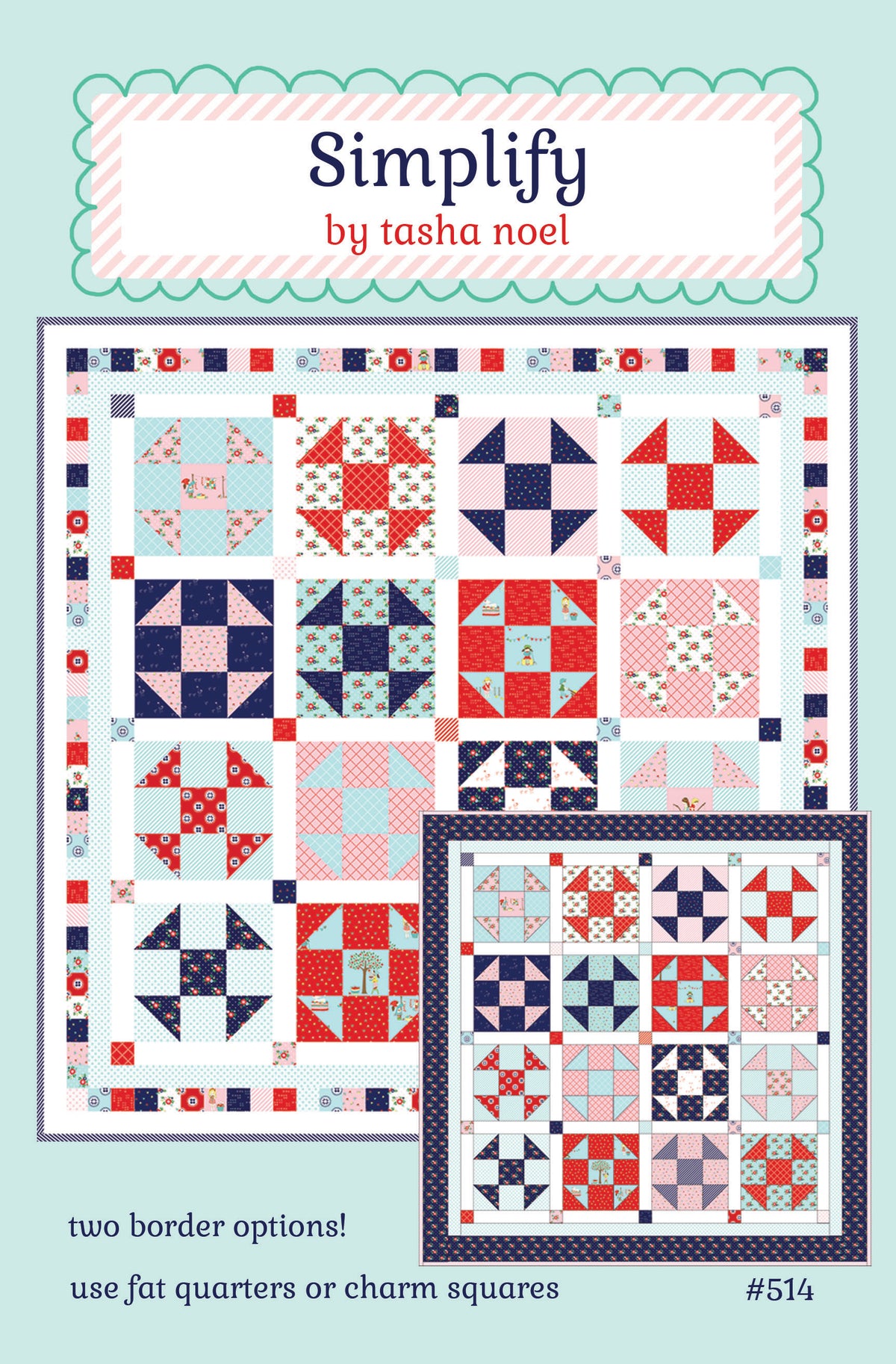 Simplify Quilt Pattern - PAPER