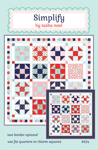 Simplify Quilt Pattern - PAPER