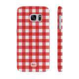 Red Buffalo Check Case Mate Slim Phone Cases