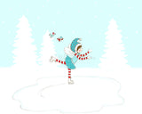 Winter Pixie Illustration