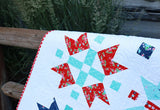 Seaside Stars quilt pattern - PAPER - Tasha Noel