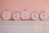 Mushroom Dress Embroidery PDF PATTERN